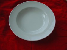 6 Schönwald Teller tief weiß