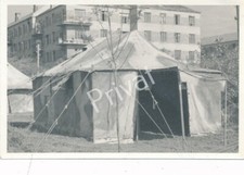 Foto WK II Wehrmacht Zelt Lager Quartier Tarn L1.22