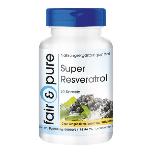 Super resveratrol 90 kapseln - super,