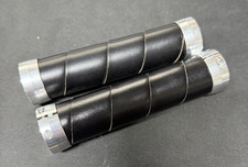 Brooks Fahrradgriffe Lenkergriffe Grips Slender Ledergriff 130/130 Schwarz VGC