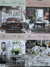 4 x Jeanne d‘Arc Living Magazin 7-8/2024 + 1-2/2025