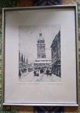 Radierung Alt DESSAU