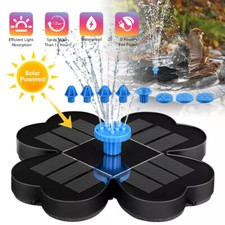 Solarpumpe Solar Springbrunnen Fontäne Gartenbrunnen Teichpumpe Wasserspiel DHL