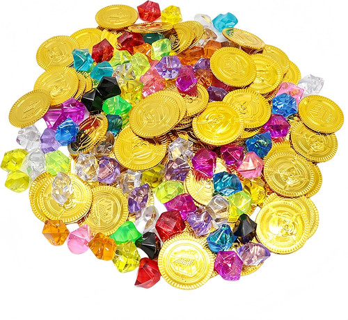 Piraten schatztruhe set - piraten,