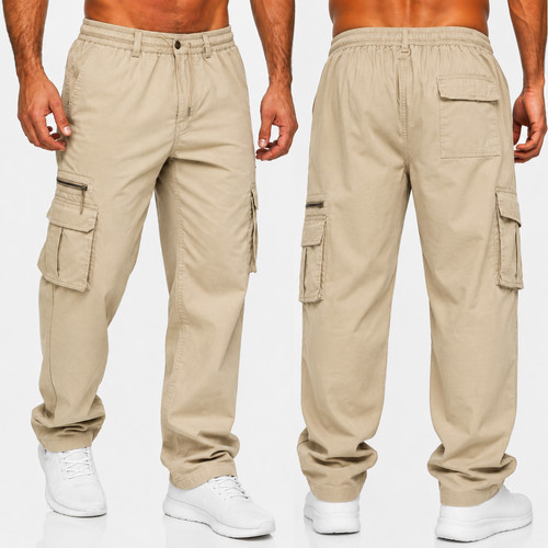 Herren cargo stoffhose - herren,