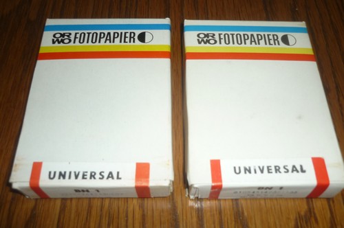 Ddr orwo fotopapier universal - ddr,