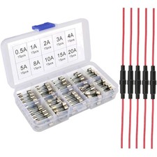 Glasrohr-Sicherung 5x20mm Set