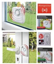 Türalarm mit Schlüsselschalter Glasbruchmelder Alarm Melder Einbruch Sensor Neu