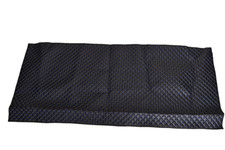 Black W/ Blue Stitches Full