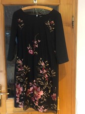 Kleid Cartoon  40 schwarz mit