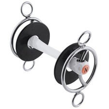 Nathe Mullen 3 Ring Bit mit Gleitwange - 20 mm