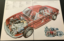 Red 1968 NSU Ro80 - Vintage