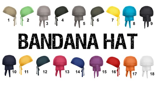Bandana hat headwrap - bandana,