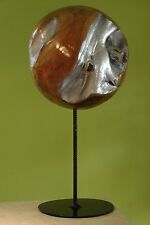 Designer Teakholz Kugel massiv Accessoire Dekokugel