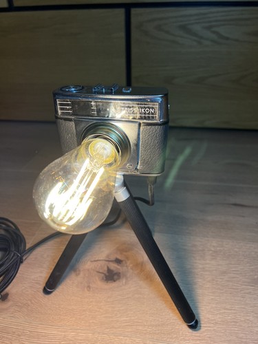 Umgebaute kamera lampe unikat - umgebaute,