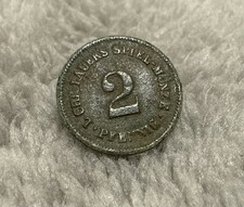 2 Pfennig spiel munze