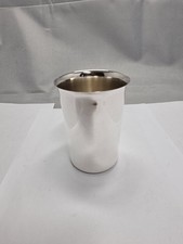 Wilkens Becher Sterling Silber 925 punziert h: 10 cm Ungenutzt Facette ?