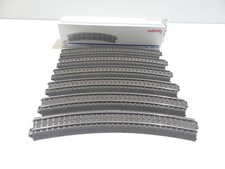 Märklin H0 24230 6er Set gebogenes C-Gleis R2 = 437.5 mm 30° in OVP S1572