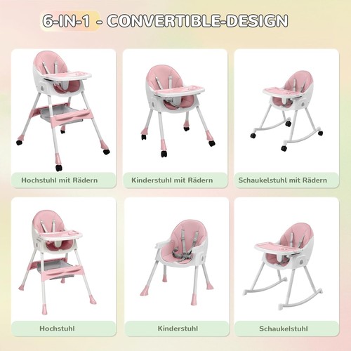 Babyhochstuhl mit - 6-in-1,