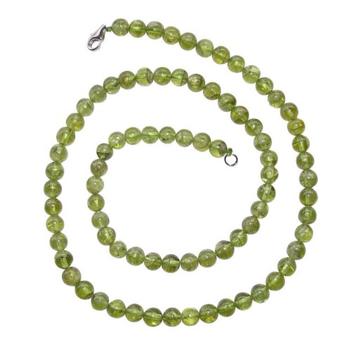 Peridot olivin kette kugel - /,