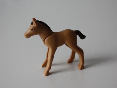 Playmobil hellbraunes fohlen - playmobil,