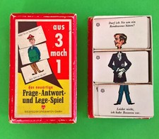 Spiel: 'aus 3 mach 1' von