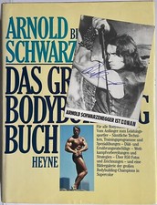 Arnold Schwarzenegger signiert Conan 1982 Karte Unterschrift Signed Autogramm