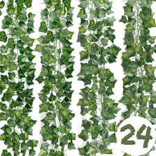 24 Stück Efeu Künstlich