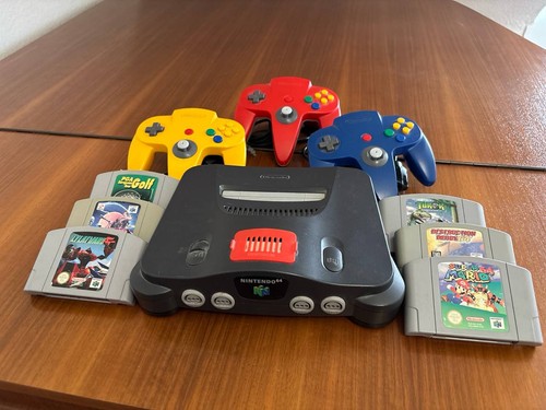 Nintendo n64 konsole set - nintendo, +
