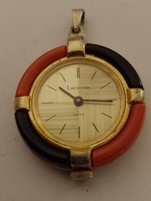 Lucerne Swiss  Damen Vintage Uhr mechanisch Halskettenuhr gut gebraucht