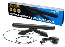 Zimmerantenne Zimmer Innen Radio Antenne FM UKF FM + Verstärker NEU SONUS-FM