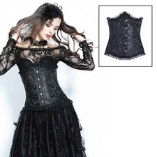 Dark love brokat corsage - dark,