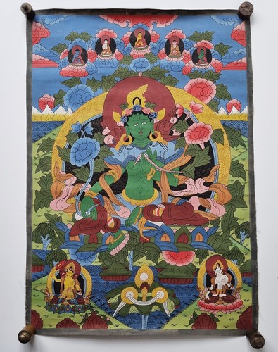Schöner feiner thangka - feiner,