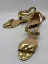 Pre-Owned Jimmy Choo Gold Size