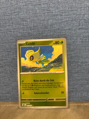 Pokemon karte celebi - karte,