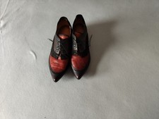 Maciejka Schnürschuhe Rot Schwarze Gr. 40