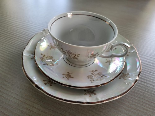 3tlg kaffeegedeck sammeltasse - 3tlg.,