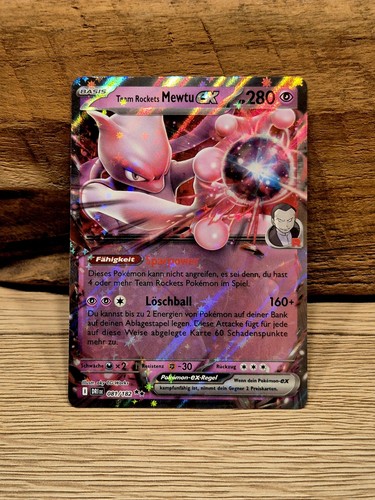 Pokemon team rockets mewtu - team, ex