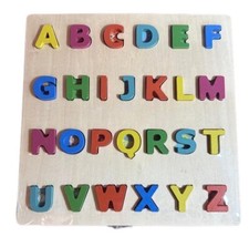 Abc lernspaß aus holz mit - abc,