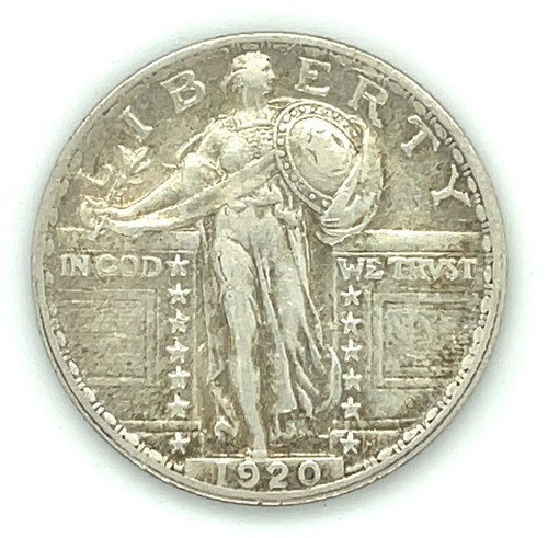 1920 25c stehend - 1920,