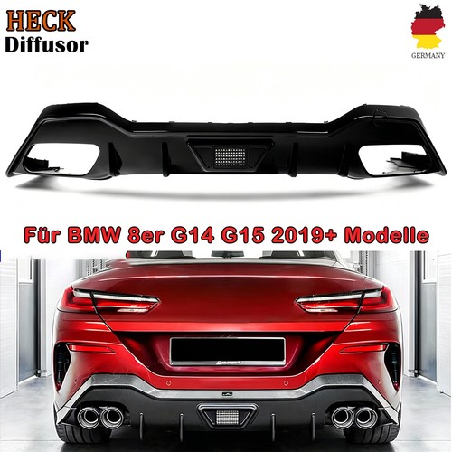 Heckdiffusor für bmw 8er - heckdiffusor,