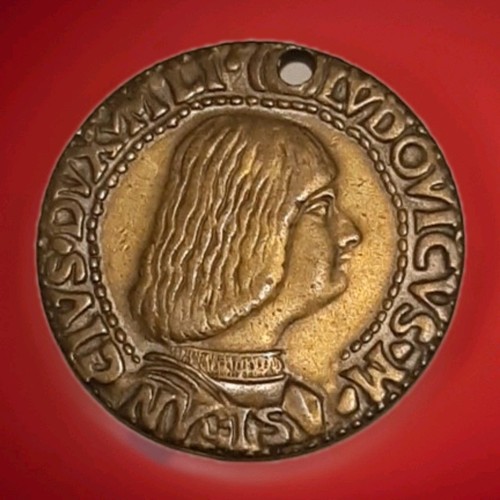 Ludovico sforza medaille - sforza,