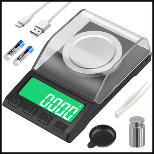 Digitale feinwaage 001g - feinwaage, 0.001g