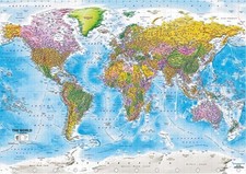 Puzzle (1000 T.) Weltkarte