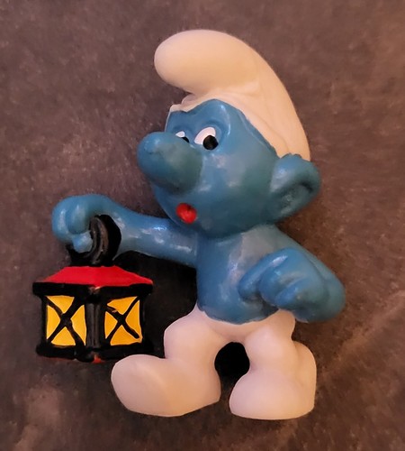 Smurf night watchman - night, |