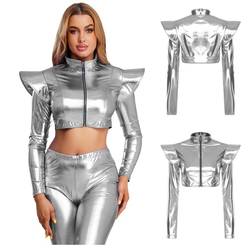 Metallic jackes damen rave - jackes,