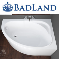 Eckbadewanne  Eckwanne  130x85