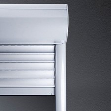 Vorbaurolladen halbrund auf