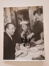 MISTINGUETT & Michel de Bry - AU MOUTON DE PANURGE  2 x Photographie + 1 menu