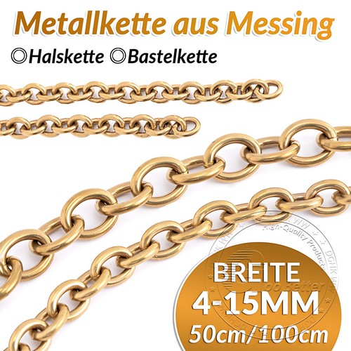 Metallkette aus messing - metallkette,